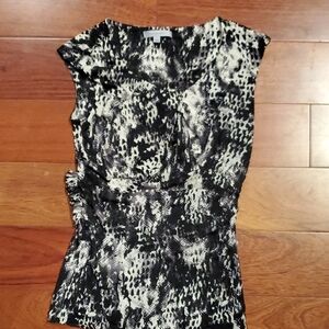 Classiques Entier women's Black/ White abstract stretchy top